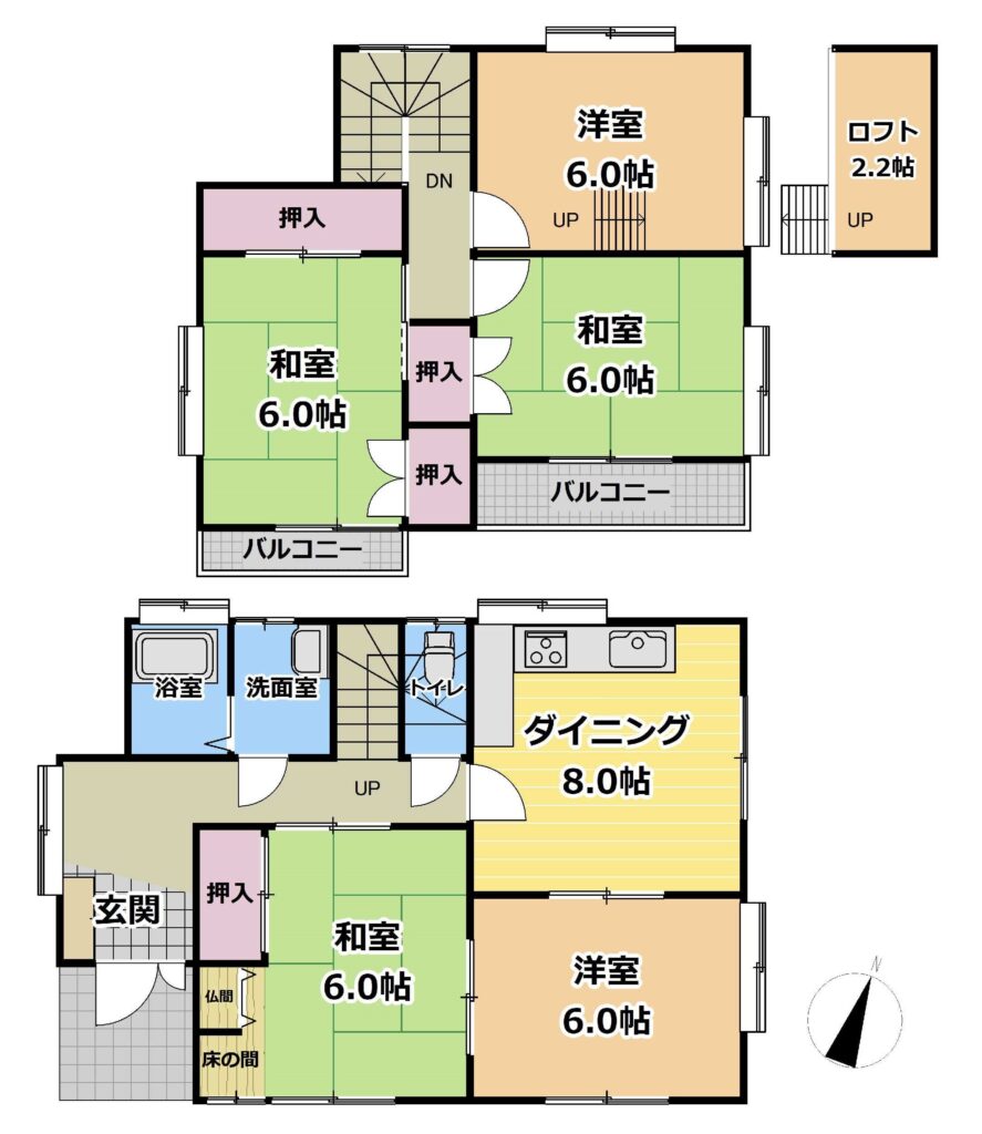 (間取)