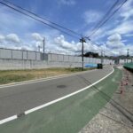 (前面道路を含む現地写真)